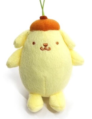 Eikoh Sanrio Characters Pompompurin Pudding Dog 8cm Plush Doll
