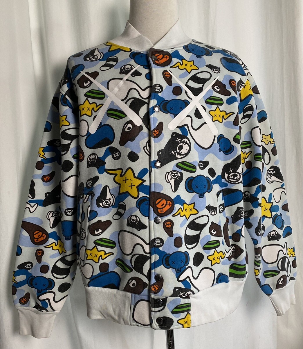 A Bathing Ape (Bape) Baby Milo x Kaws Vintage XL Animal Kingdom