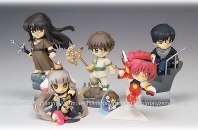 CLAMP IN 3-D LAND Figure set of 5 vol.2 3D tsubasa Syaoran Freya