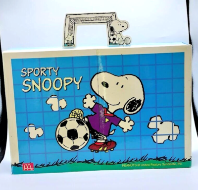 Snoopy Figure Sporty Mcdonald's set of 8 Free Shipping from Japan