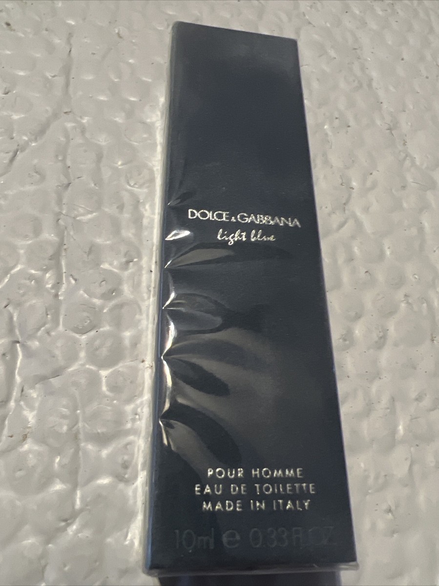 Dolce & Gabbana Light Blue For Men EDT .33 fl oz / 10ml Spray Pour