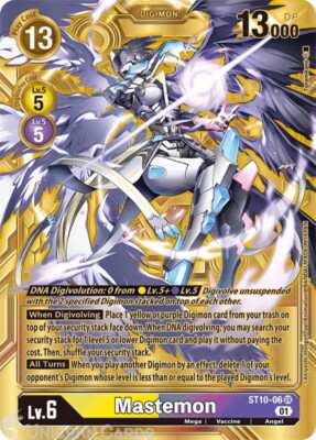 ST10-06 Mastemon :: Super Rare Alternative Art :: BT11