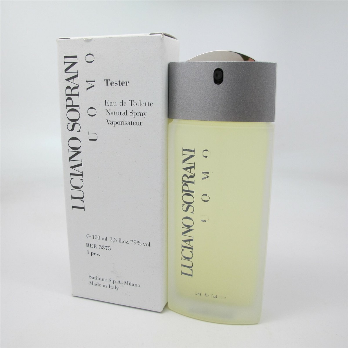 LUCIANO SOPRANI UOMO 100 ml/3.3 oz Eau de Toilette Spray (T