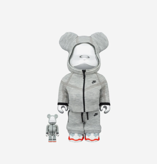 Bearbrick x Nike Tech Fleece N98 100% & 400& Set, New | eBay