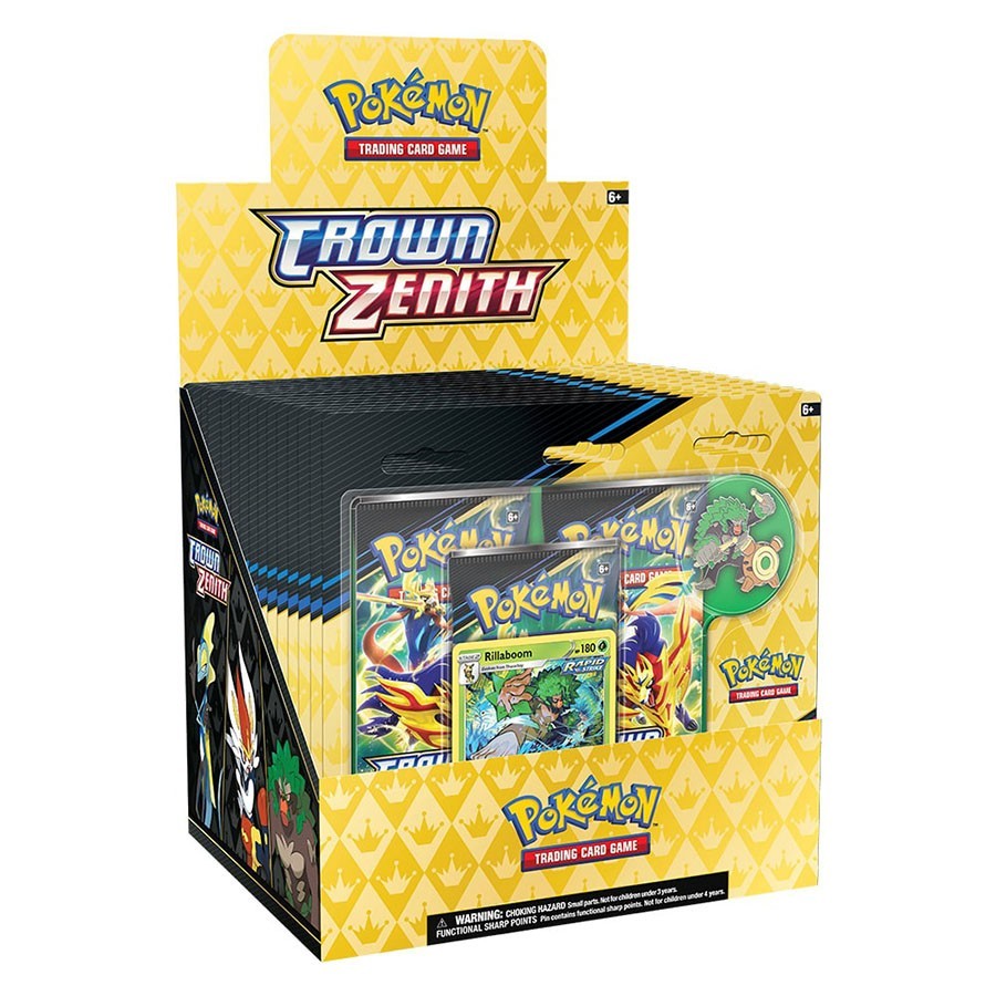 Pokemon TCG Crown Zenith Pin Collection SEALED Case of 12 | eBay