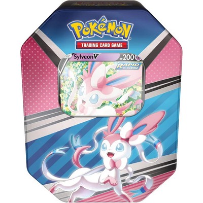 Pokemon TCG: V Heroes Tin - Sylveon V | eBay