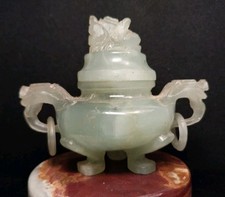 古董中国玉石香炉1900-1940 | eBay