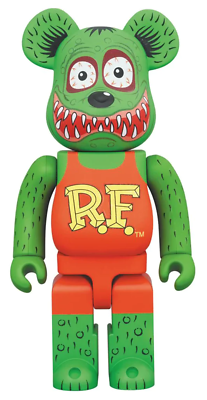 Medicom Toy BE@RBRICK - Rat Fink 1000% Bearbrick Bear Brick | eBay