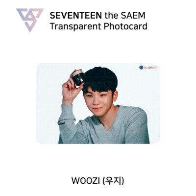 SEVENTEEN The saem Official Transparent Photocard | eBay