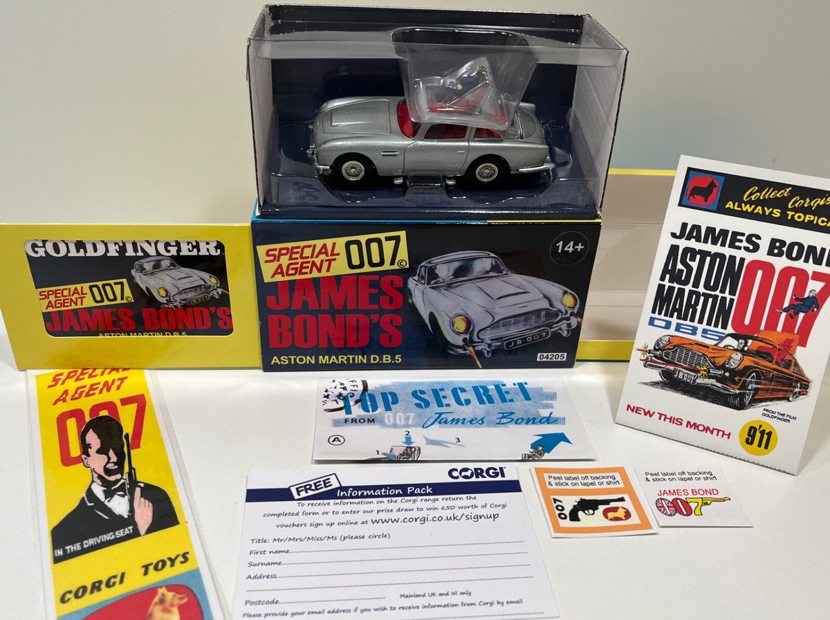 Corgi James Bond 007 Aston Martin DB5~50th Anniversary Special