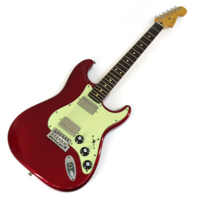 Fender Black Top Stratocaster HH Used Electric Guitar | eBay