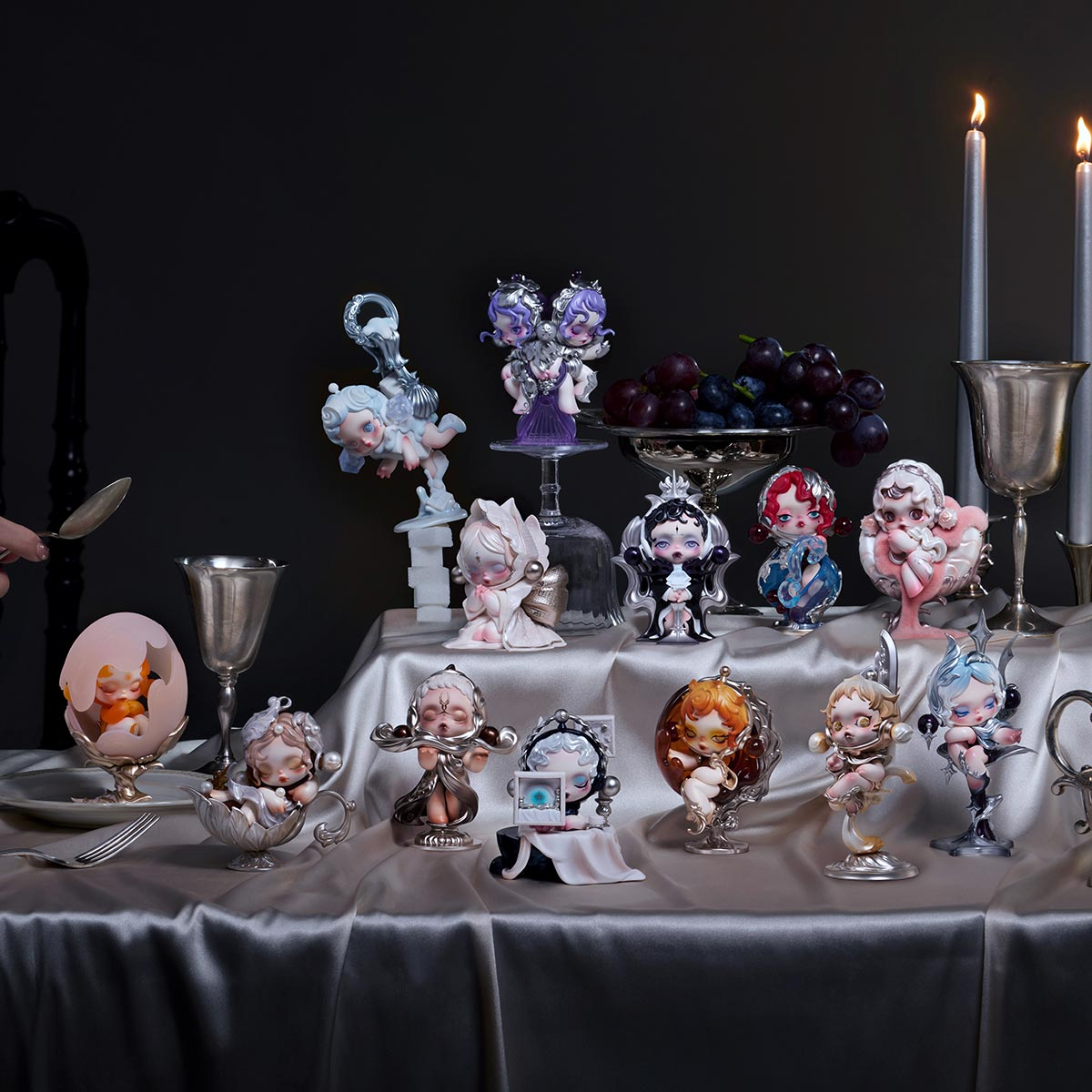 POP MART SKULLPANDA The Feast Begins Series Figures 5.91inches