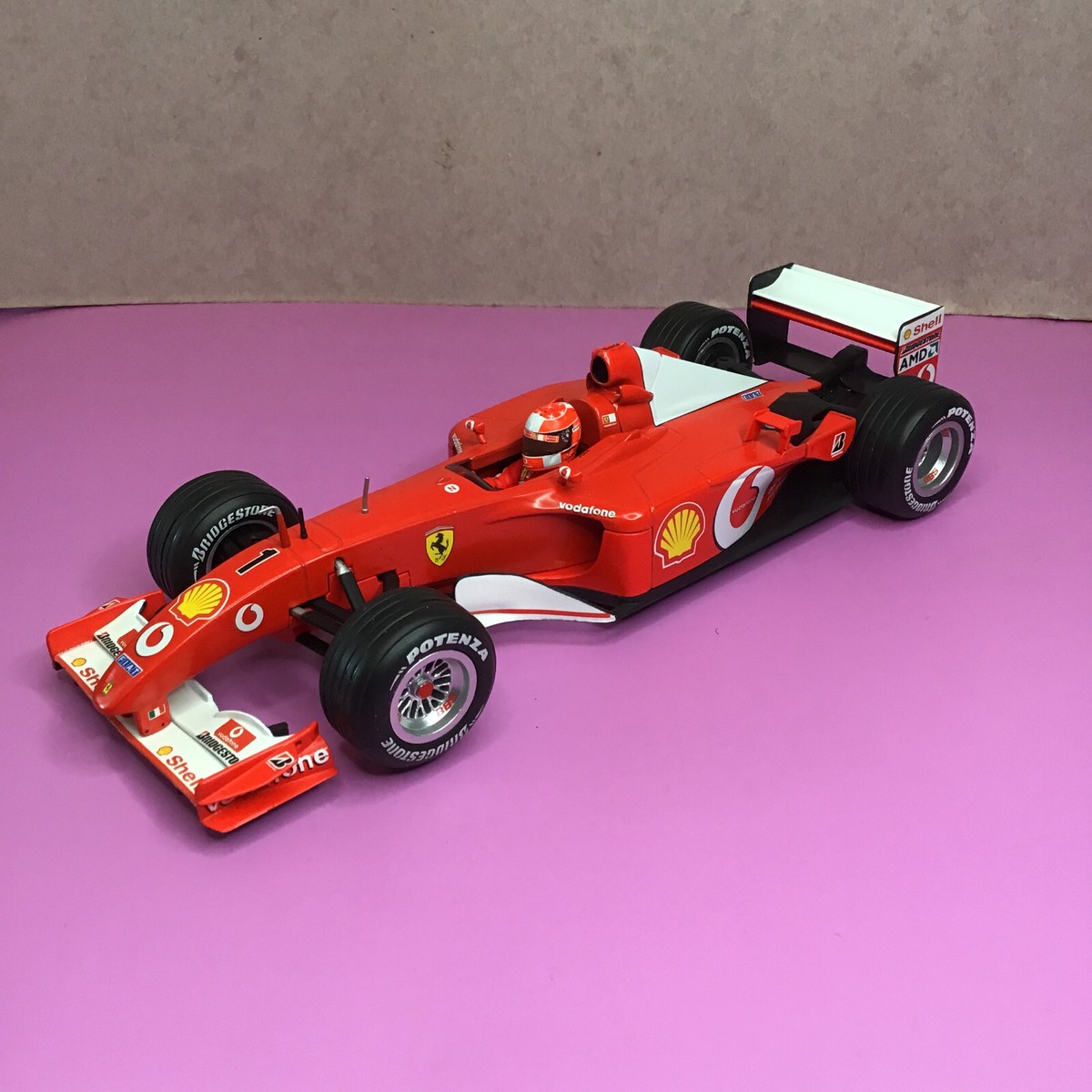 Hot Wheels 2002 Premier Edition Ferrari Racing Michael Schumacher