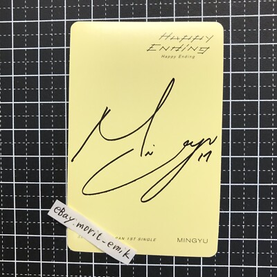 MINGYU SEVENTEEN Happy Ending A ver. JAPAN 1ST SINGLE Official