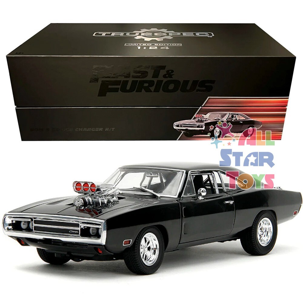 Jada 1:24 Fast & Furious Dom's Dodge Charger R/T TrueSpec Limited