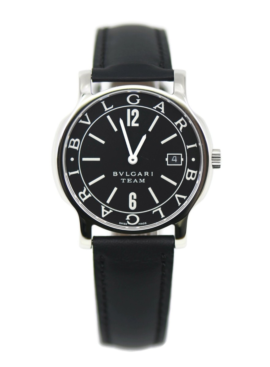Bulgari Solotempo Stainless Steel Watch ST35S | eBay