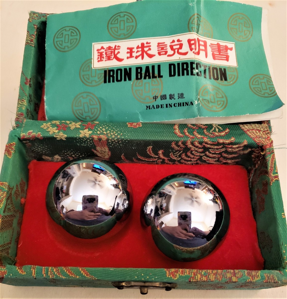 Iron Ball Direction - Chinese Meditation Chiming Stress Balls | eBay