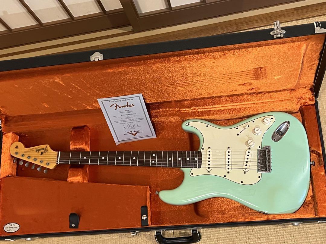Fender Custom Shop TBC 65 Stratocaster Light Relic Surf Green | eBay