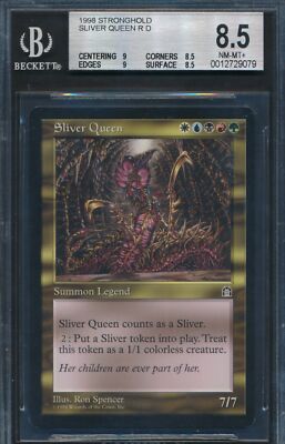Stronghold Sliver Queen BGS 8.5 Graded Magic MTG (9079) | eBay
