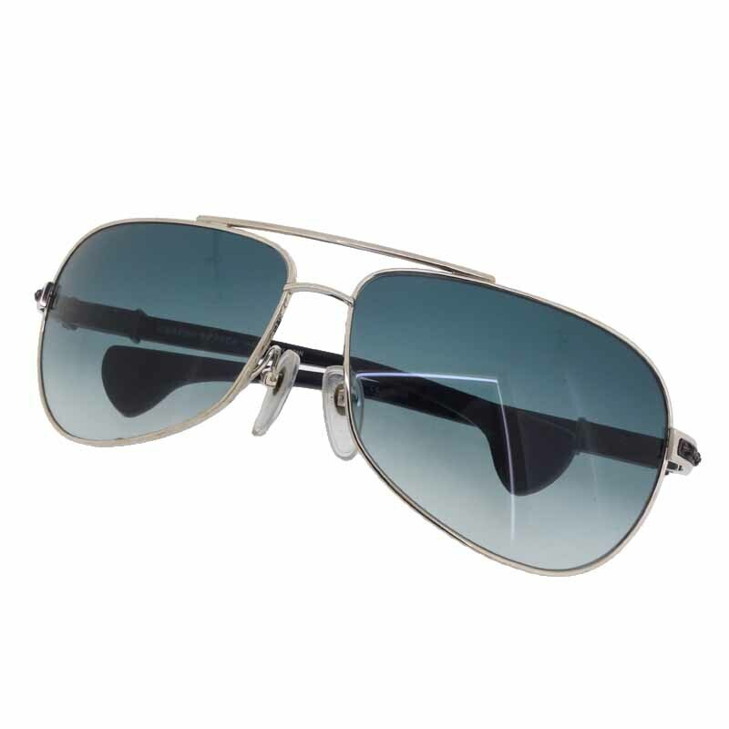 CHROME HEARTS GRAND BEAST 2 Smoke Lens Cross Mr. Ms. Glass Black