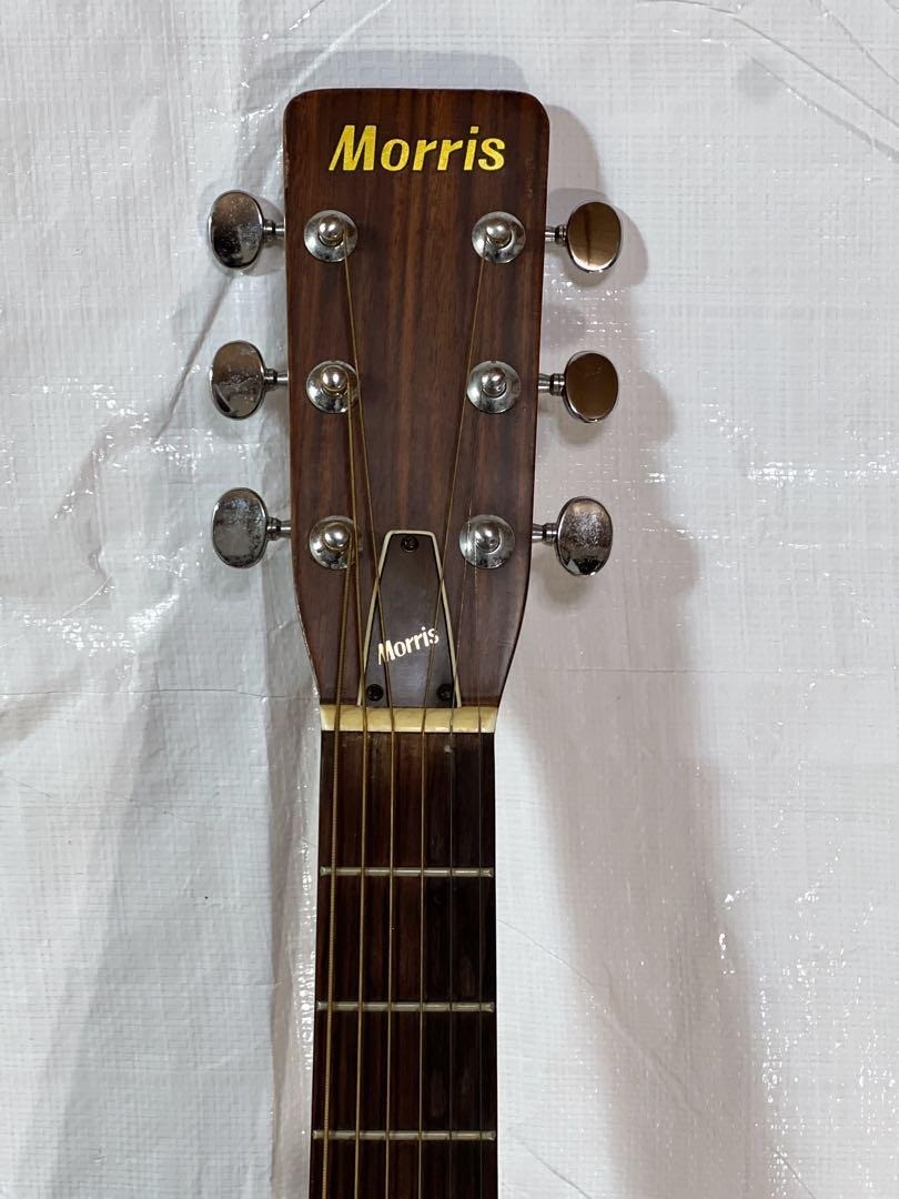 Morris Acoustic Guitar F-15 Folk Type Japan Vintage 70's made Used