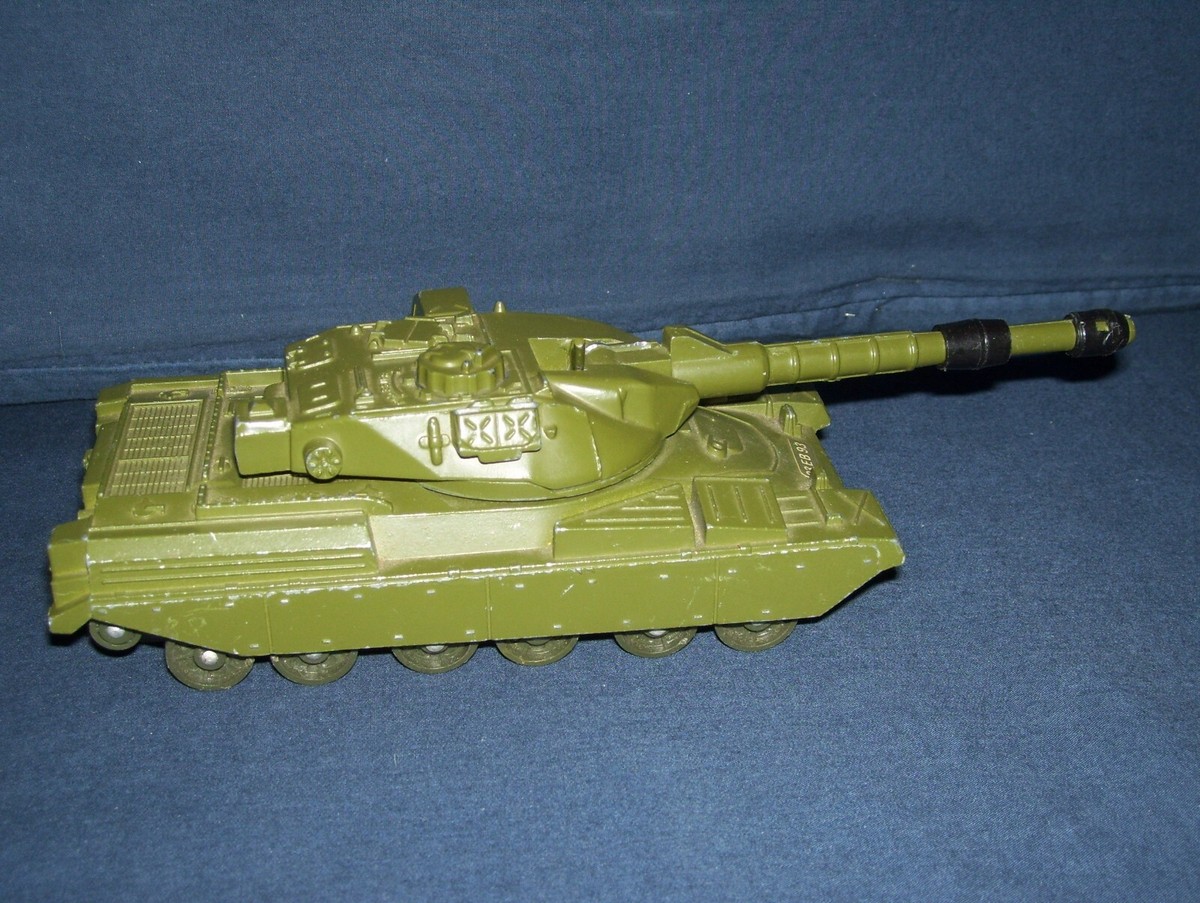 Dinky Toys Die Cast Chieftain Tank 155mm Mobile Gun Used Made in