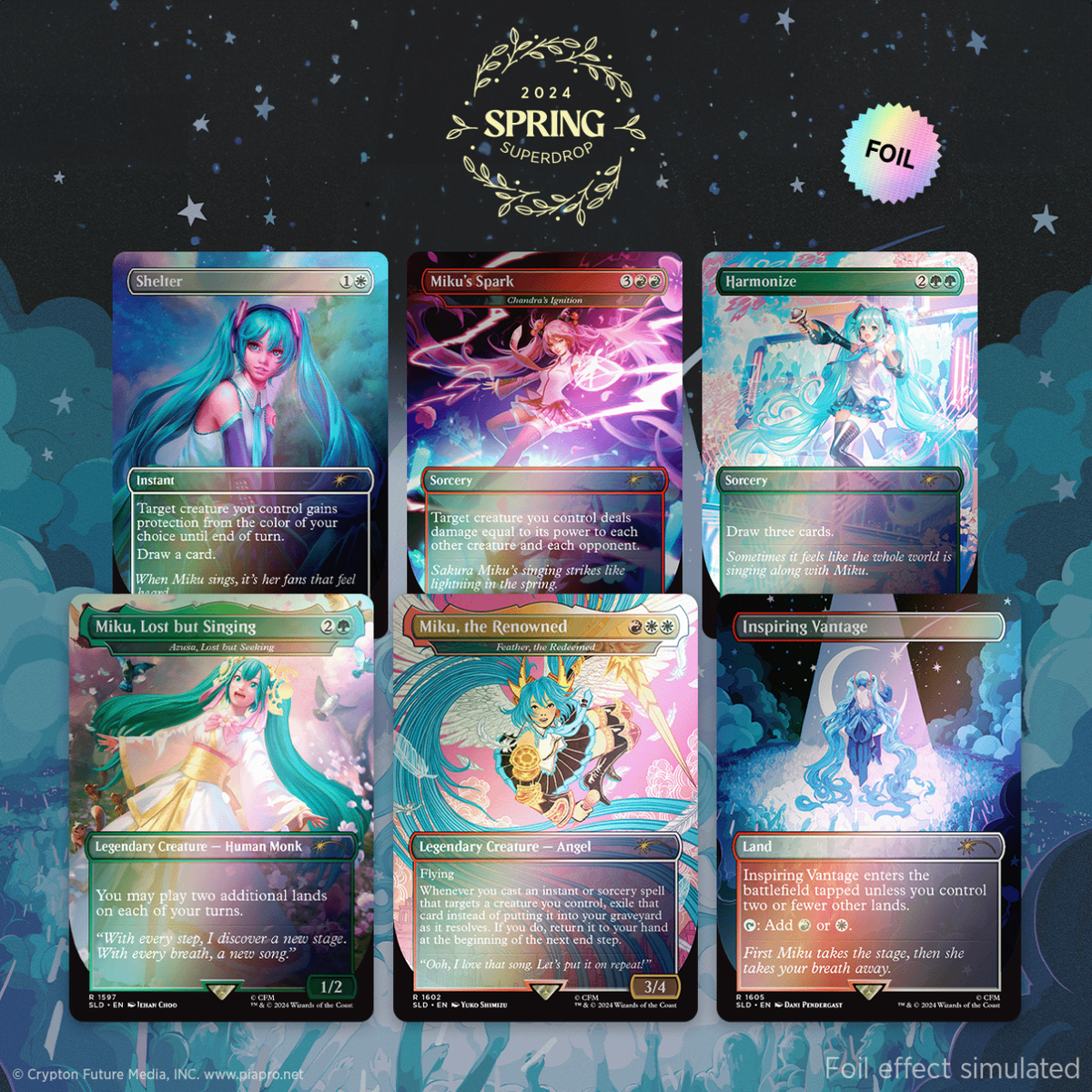 Secret Lair x Hatsune Miku: Digital Sensation Foil English | SLD