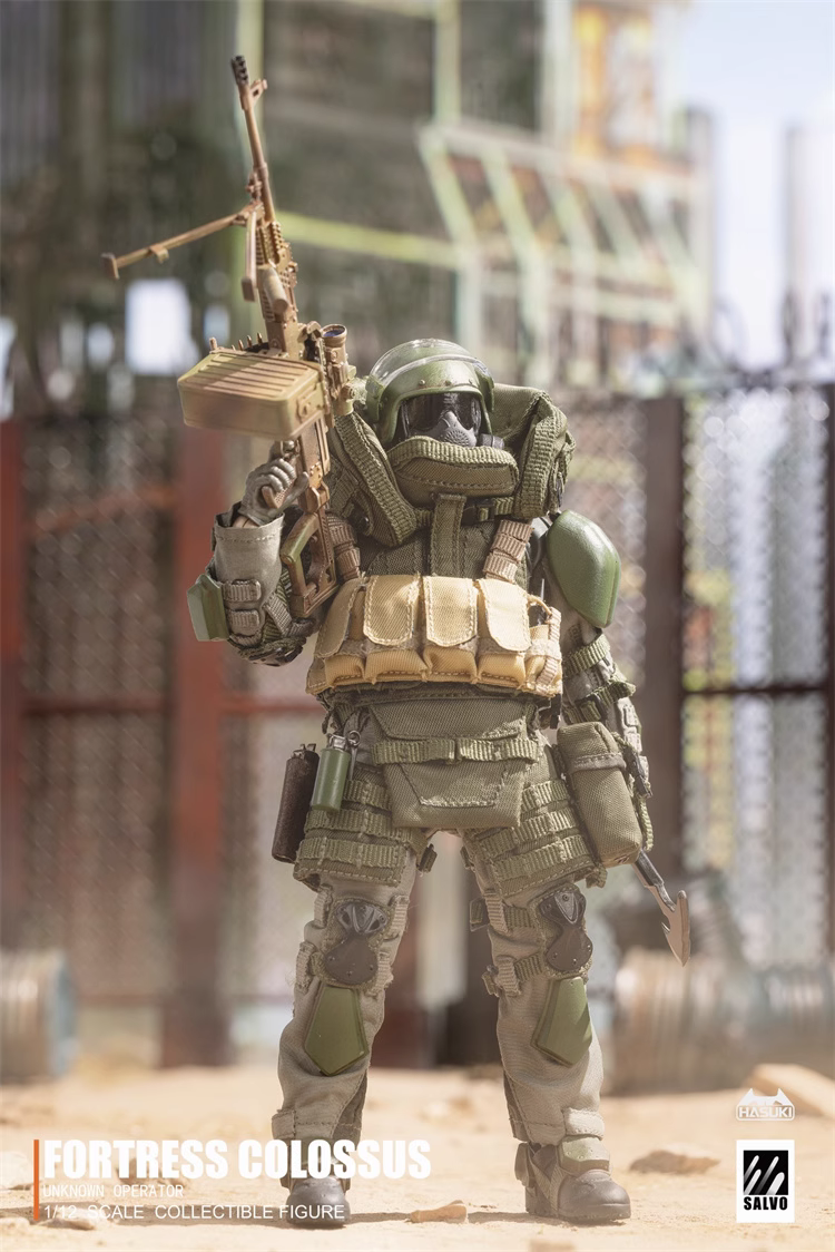 HASUKI SALVO Series BLACK OPS SA02 Fortress Colossus 1/12 6