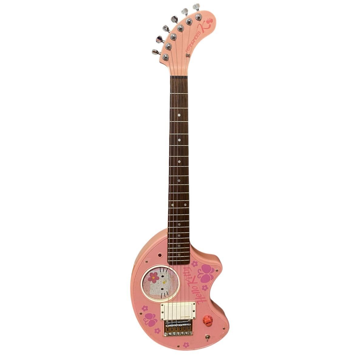 Electric Guitar Fernandes ZO-3HK Hello Kitty Zo-san Pink with