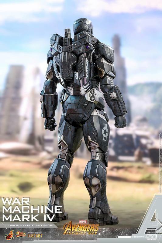 HOT TOYS MMS499D26 AVENGERS 3 INFINITY WAR MARK IV MK4 WAR MACHINE