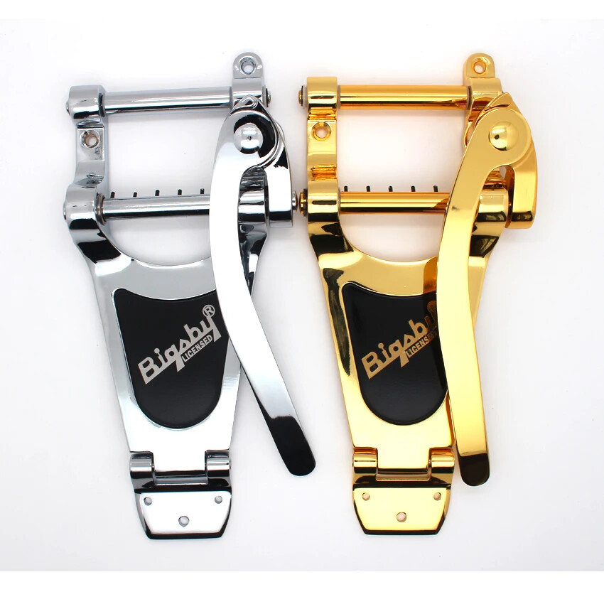 Bigsby Tremolo Bridge System， Chrome and Gold Hardware | eBay