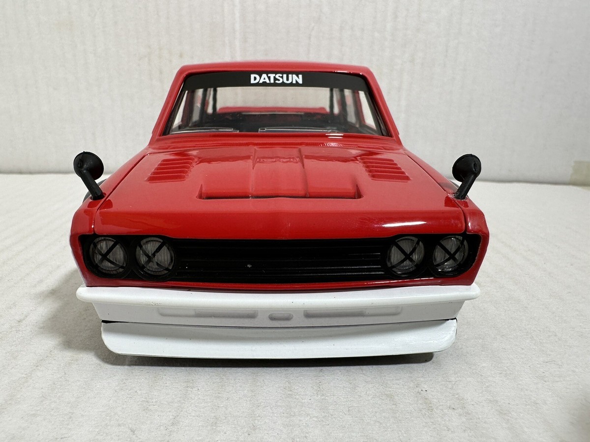 JADA JDM TUNERS 1973 DATSUN 510 RED 1:24 DIECAST MODEL CAR NEW NO