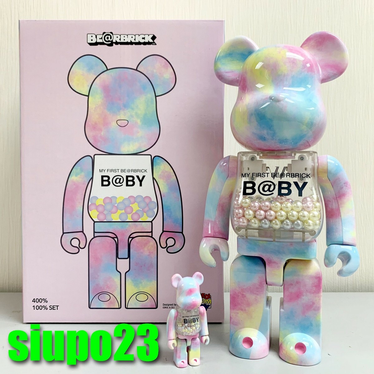 クリアファイル BE@RBRICK MY FIRST B@BY SPACE Ver. NY クリア