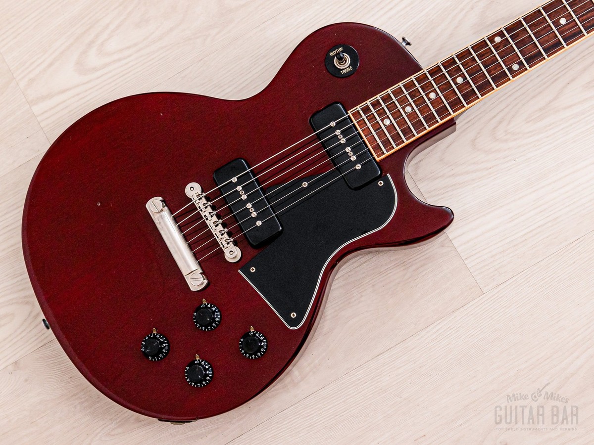 1996 Gibson Les Paul Special Single Cut Wine Red w/ Case, P-100 | eBay