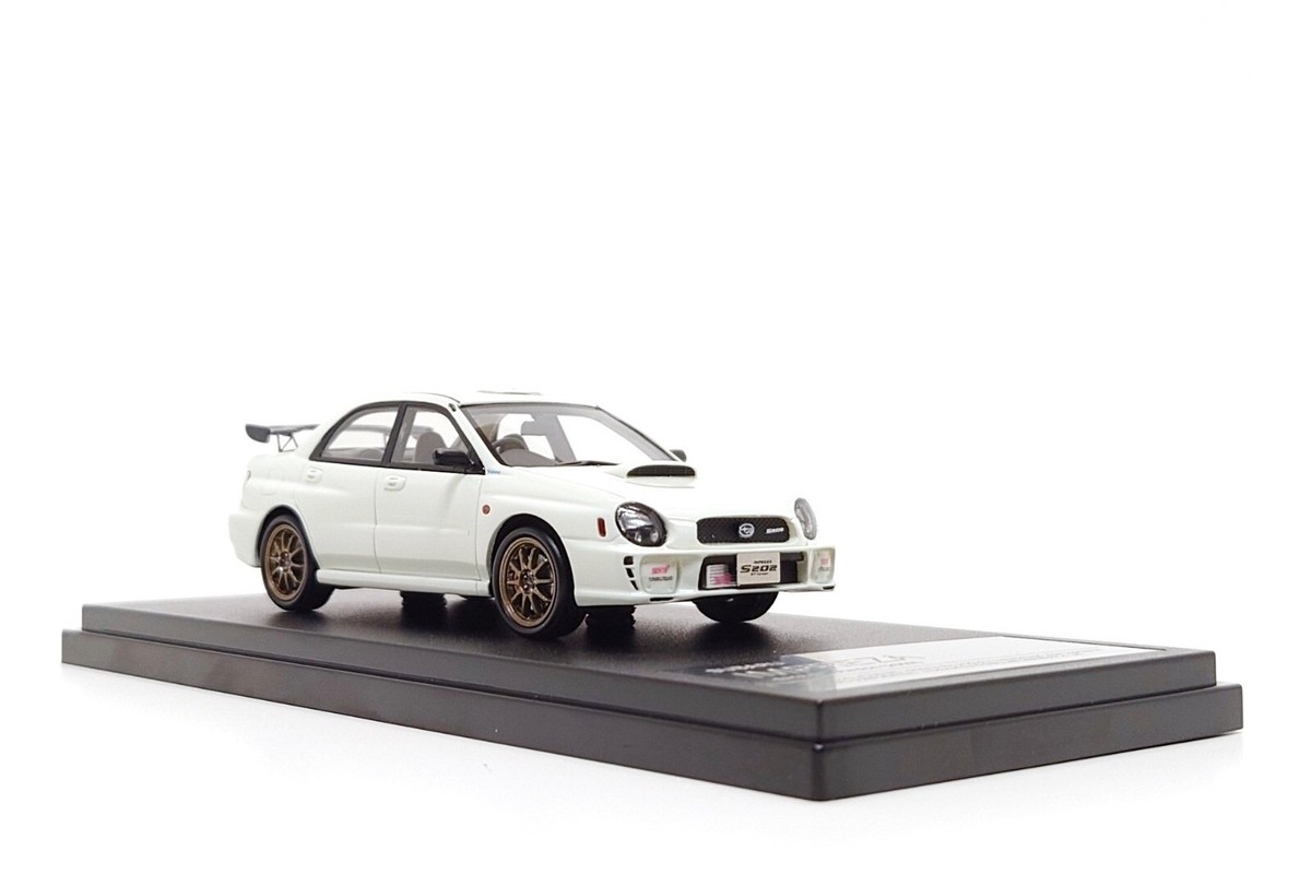 Hi-Story 1:43 Subaru Impreza S202 STi Version in Pure White | eBay