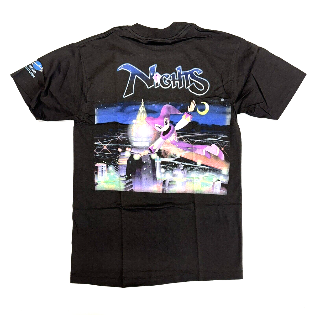 Sega Nights into Dreams Promo T-shirt Size Medium M Sega Saturn