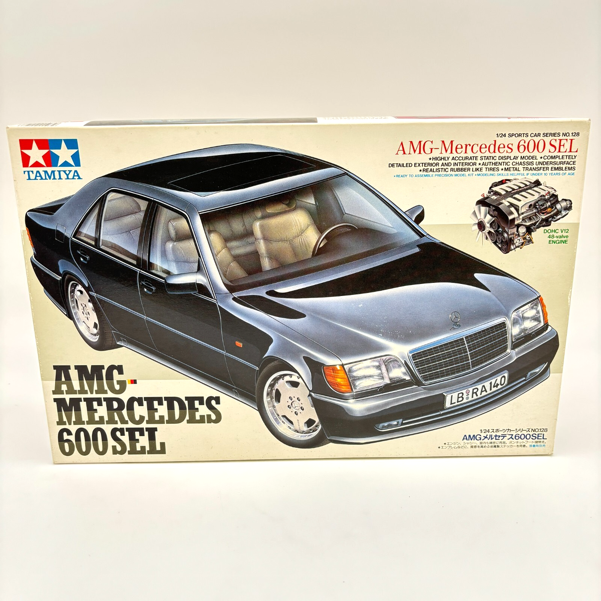 TAMIYA AMG Mercedes-Benz 600SEL 1/24 Model Kit | eBay