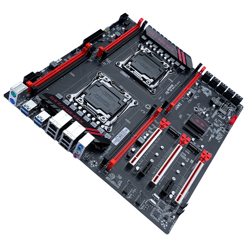 X99-8D4/2.5G dual CPU Motherboard +2* Intel Xeon E5-2696v3 36c/72t