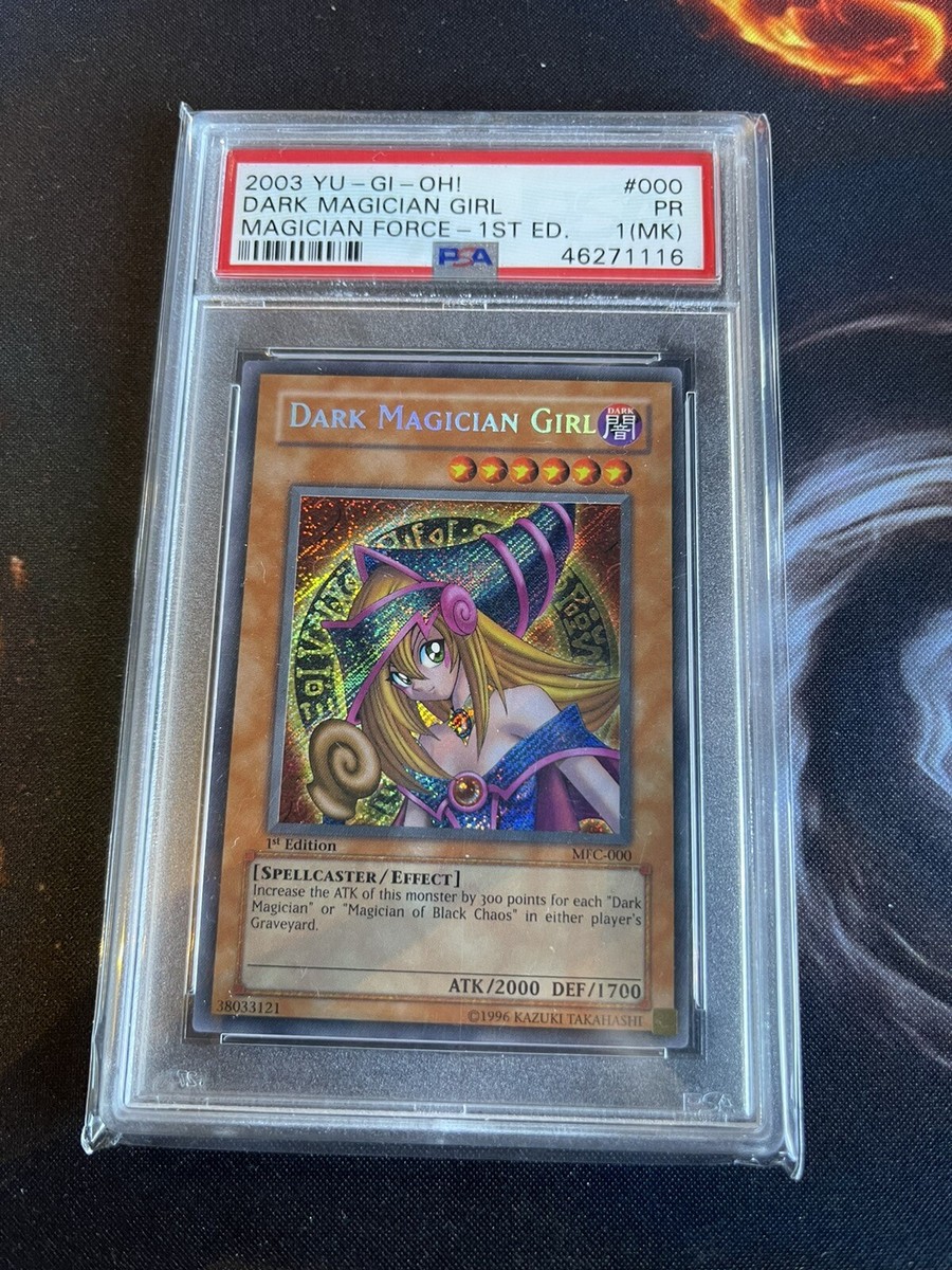 Dark Magician Girl MFC-000 Magician's Force 1st Edition for sale