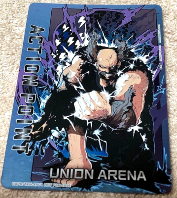 Union Arena Card Action Point AP Rare Foil Ver. Tekken Japanese