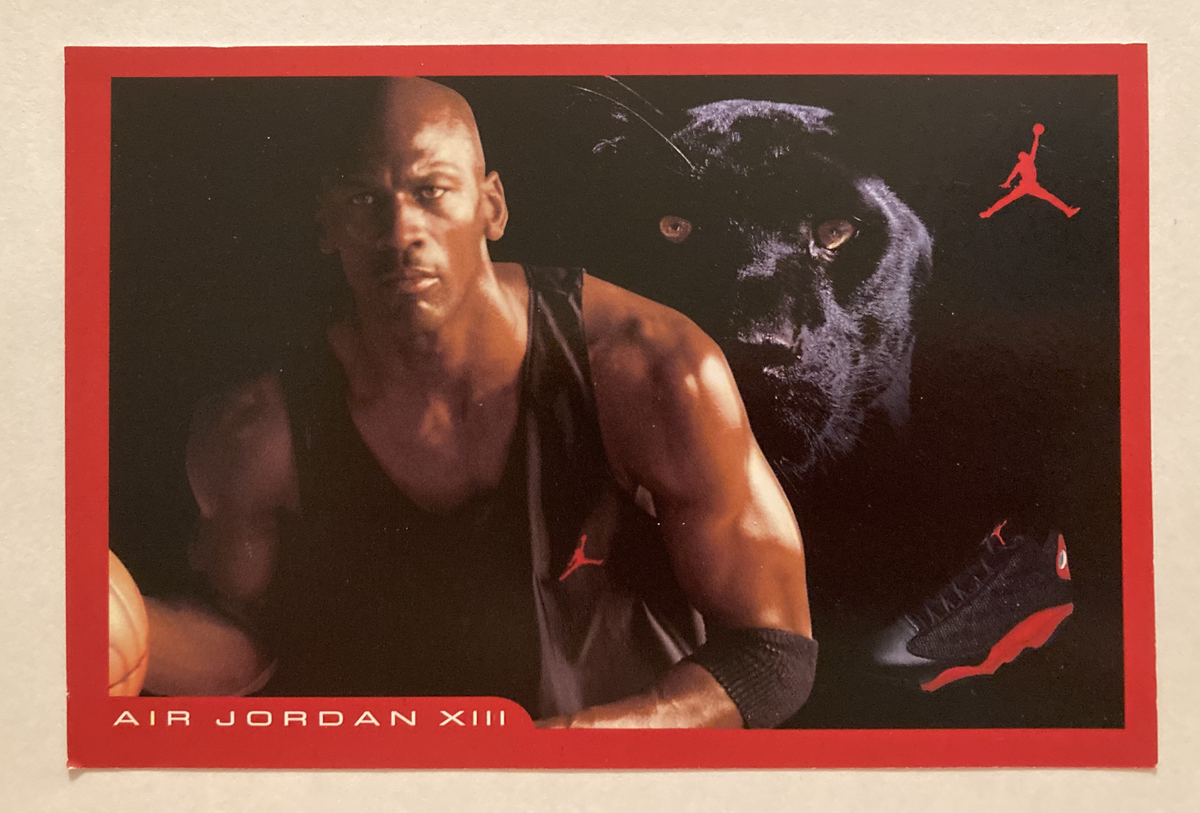 Vintage Air Jordan Insert Cards #3, #4, #5, #8, #10, #11,#12, #13