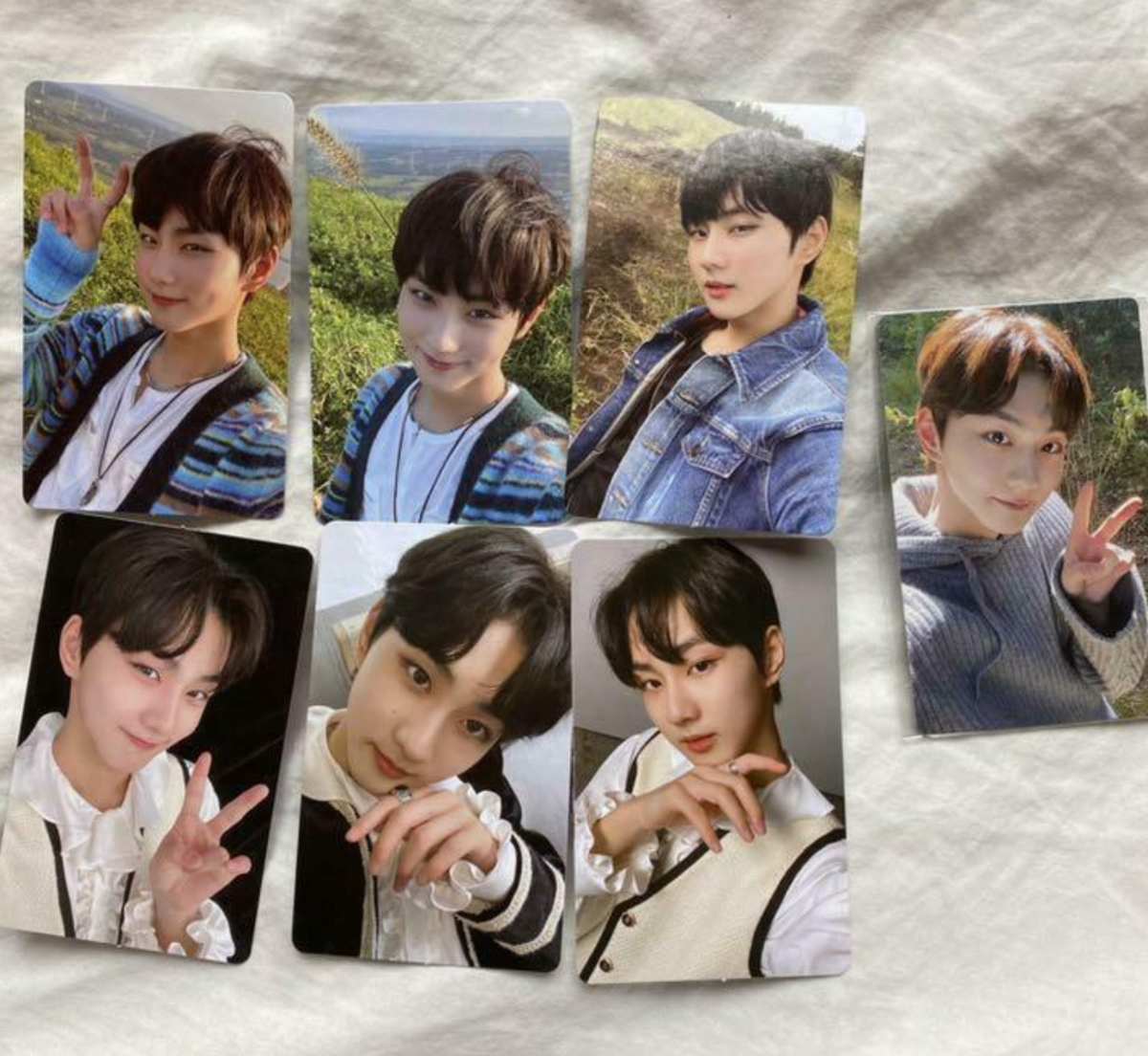ENHYPEN JUNGWON Border day one The first album Photo card