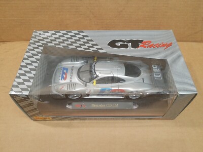 MERCEDES CLK-LM, GT RACING, MAISTO 1/18 SILVER | eBay