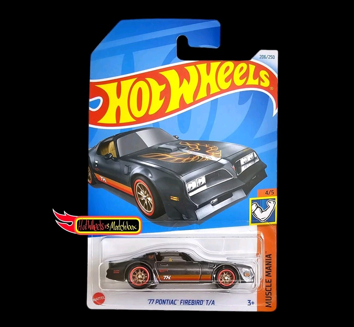 Hot Wheels '77 PONTIAC FIREBIRD T/A SUPER TREASURE HUNT MUSCLE