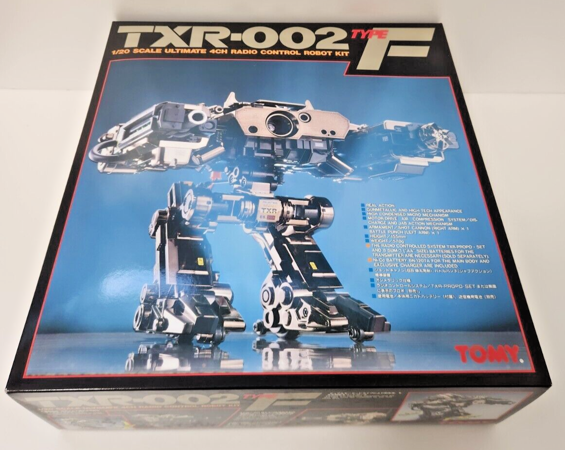 Tomy TXR-002 Type F Vintage Robot NEW Unused Robocop Ed-209 Model