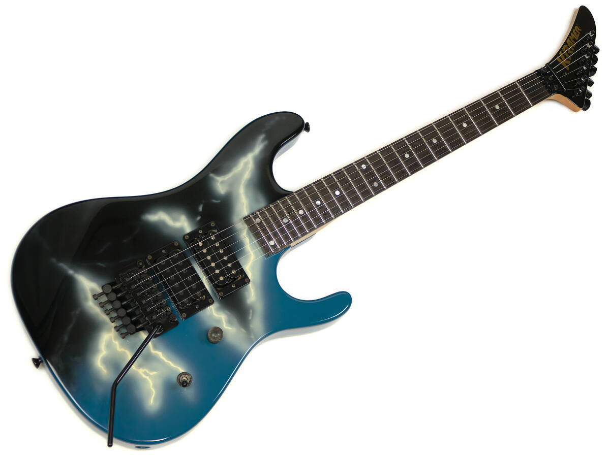 Electric Guitar Kramer KVC-132 Lightning Vivian Campbell Model 80s