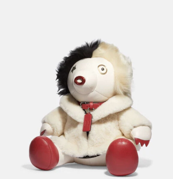 Coach x Disney Villains Cruella Collectible Bear Plush New | eBay