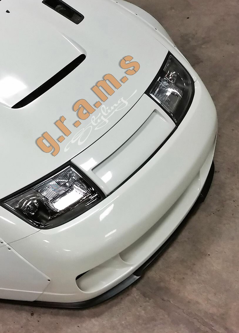 CARBON Vented Nose Panel to fit Nissan 300zx Z32, Intake, Cooling