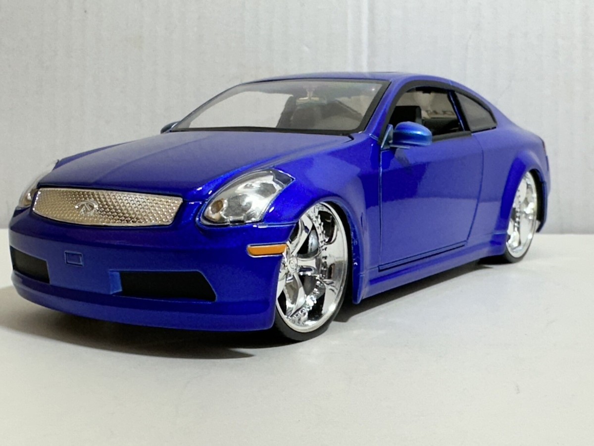 JADA DUB CITY INFINITI G35 CANDY PURPLE 1:24 DIECAST MODEL CAR NEW