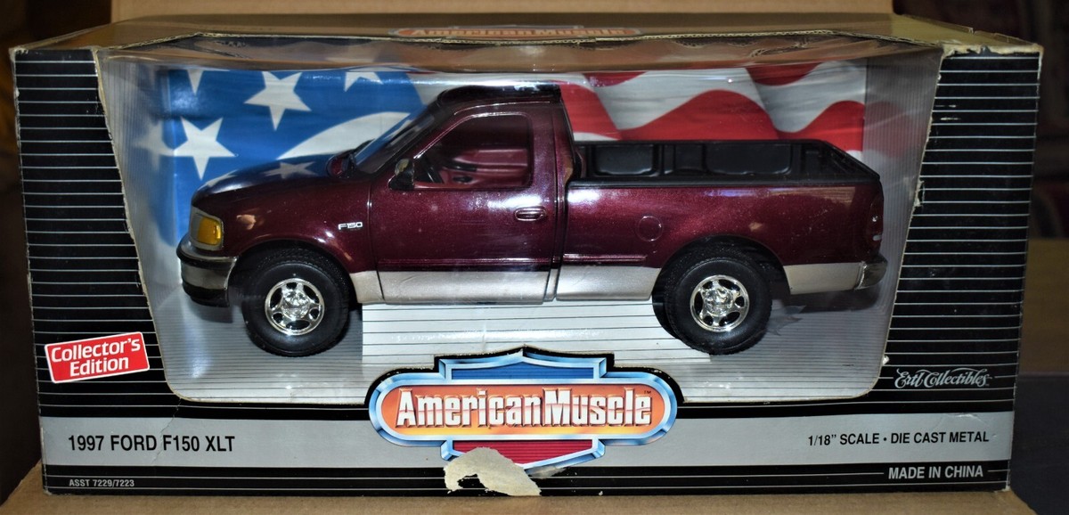 Ford F150 XTL 1997 1/18 Collector's Edition Dark Toreador Red Am